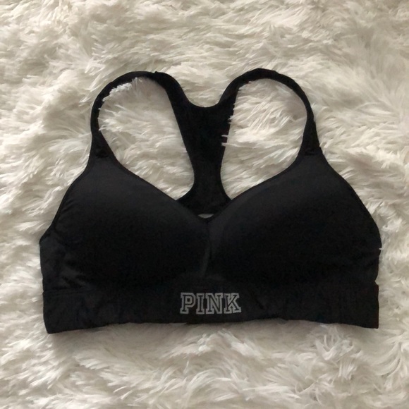 pink ultimate push up sports bra